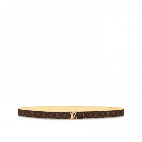 Louis Vuitton M0702X Yellow LV Iconic 20mm Reversible Belt