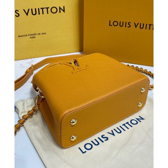 l**is V*t*n capucines mini bag m59709 orange