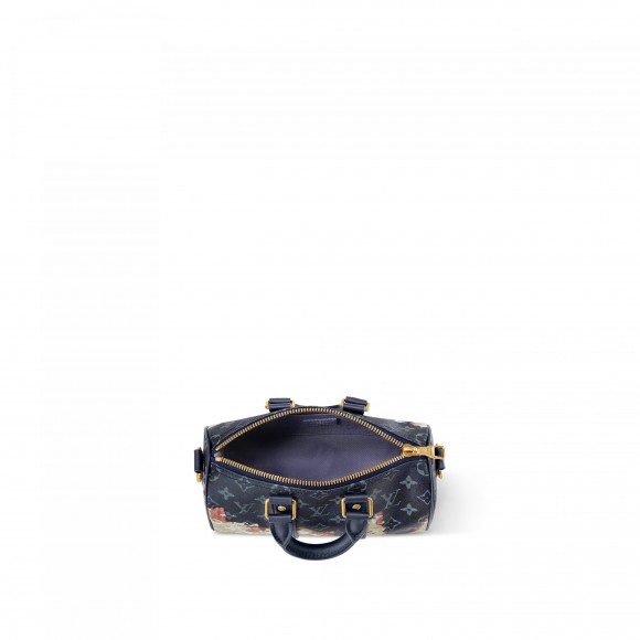 Louis Vuitton Monogram Ink Blue M46804 Keepall Bandoulière 25 Louis Vuitton Monogram Ink Blue M46804 Keepall Bandoulière 25