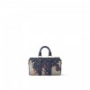 Louis Vuitton Monogram Ink Blue M46804 Keepall Bandoulière 25