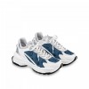Louis Vuitton LV Run 55 Sneaker Monogram denim Blue 1ABHQR