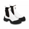 Louis Vuitton LV Ruby Flat Ankle Boot White 1AB0FZ