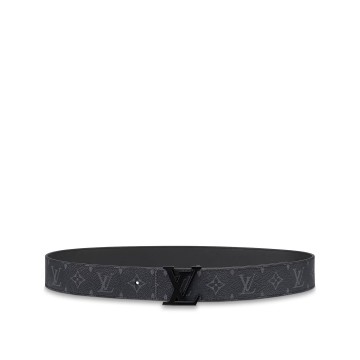 Louis Vuitton M0449U LV Initiales 40mm Matte Black Belt Louis Vuitton M0449U LV Initiales 40mm Matte Black Belt