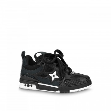 Louis Vuitton LV Skate Sneaker Since 54 Monogram Flowers Black 1AARR0 Louis Vuitton LV Skate Sneaker Since 54 Monogram Flowers Black 1AARR0