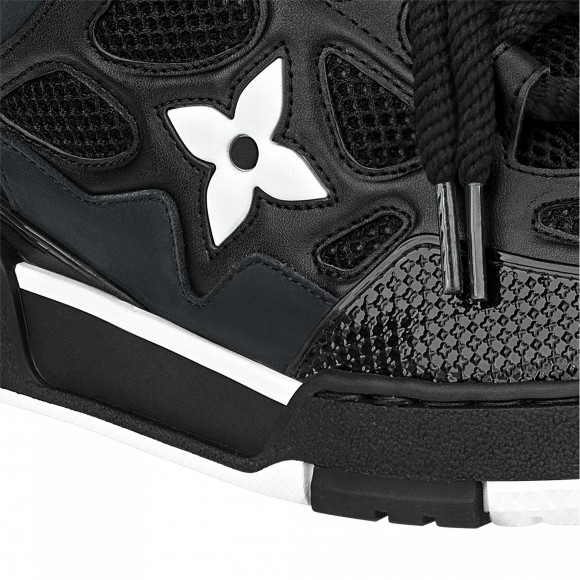 l**is V*t*n lv skate sneaker since 54 monogram flowers black 1aarr0