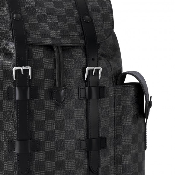 l**is V*t*n damier graphite canvas n41379 christopher pm