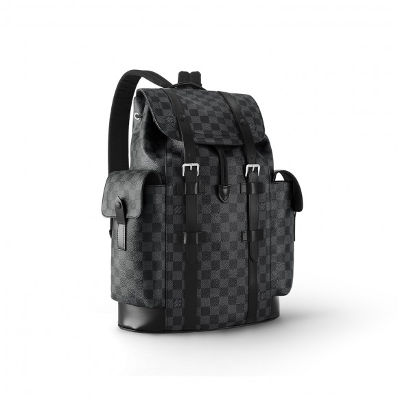 l**is V*t*n damier graphite canvas n41379 christopher pm