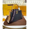 Louis Vuitton Capucines MM M58608 Black