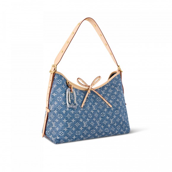 l**is V*t*n m46855 carryall mm denim blue