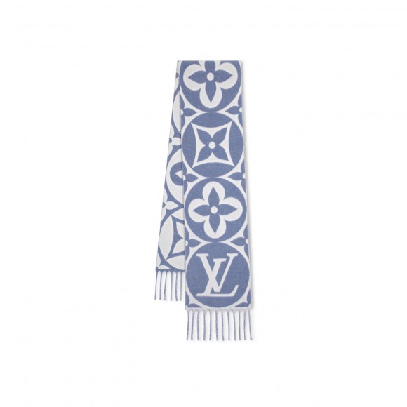 l**is V*t*n blue m79214 flight mode lv medallion scarf