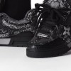 Louis Vuitton LV Skate Sneaker Swarovski Crystals Monogram Denim Black 1ABMHZ