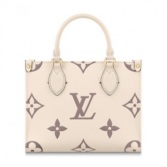 l**is V*t*n empreinte monogram giant onthego pm m45654 creme bois de rose