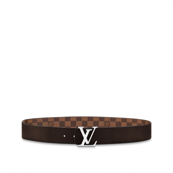 l**is V*t*n m0212u brown lv initiales 40mm reversible belt