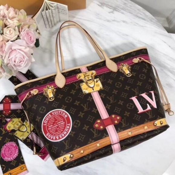 l**is V*t*n neverfull mm summer trunk monogram m41390