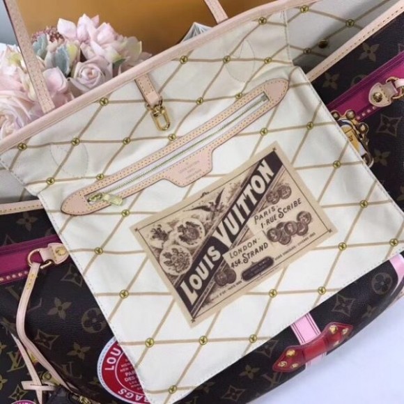 l**is V*t*n neverfull mm summer trunk monogram m41390