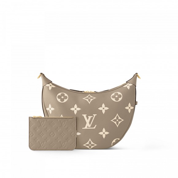 l**is V*t*n m46738 loop hobo dove gray cream