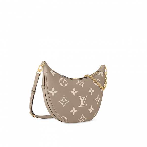 l**is V*t*n m46738 loop hobo dove gray cream