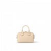 Louis Vuitton M58954 Speedy Bandoulière 20 Monogram Empreinte Leather Crème Beige