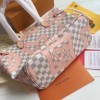 Louis Vuitton N41050 Neverfull MM Shoulder Bag Damier Azur Canvas