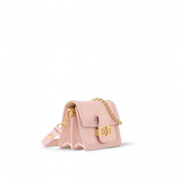 l**is V*t*n m23558 mini dauphine rose epi leather