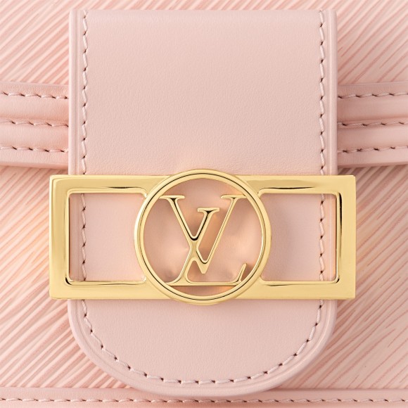 l**is V*t*n m23558 mini dauphine rose epi leather