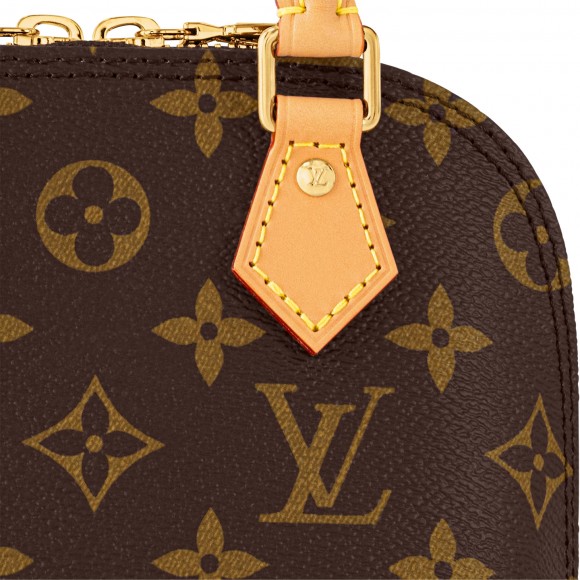 l**is V*t*n monogram coated canvas m82717 nano alma