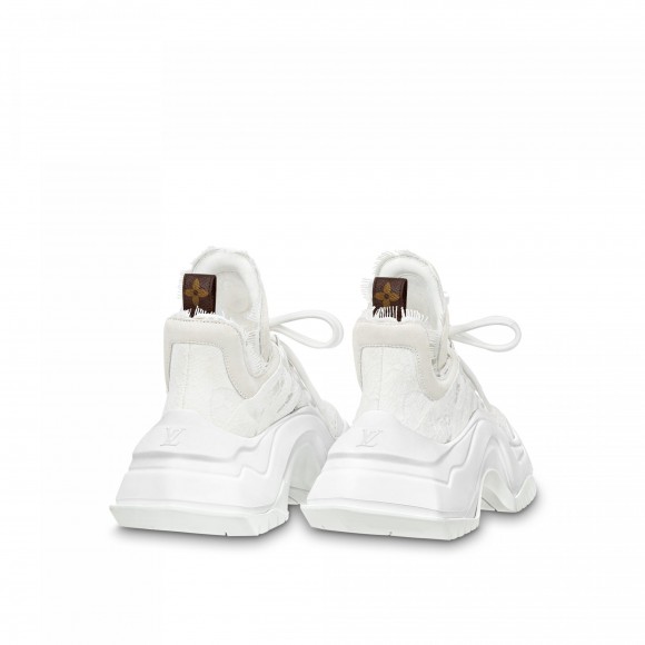 l**is V*t*n lv archlight 2.0 platform sneaker white 1abi4a