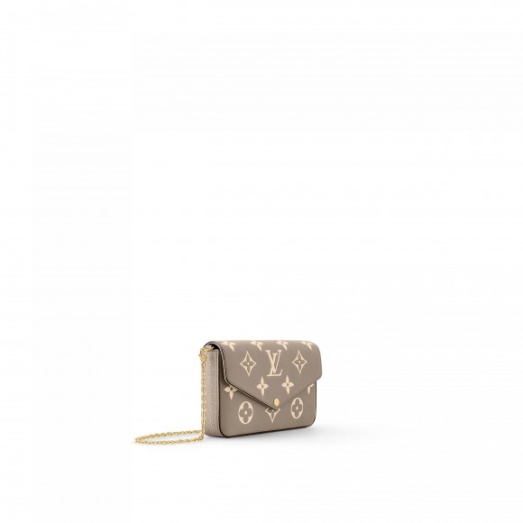 l**is V*t*n m82610 félicie pochette tourterelle gray