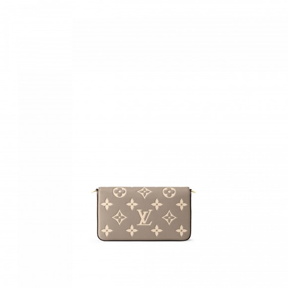 l**is V*t*n m82610 félicie pochette tourterelle gray