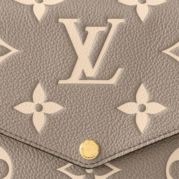 l**is V*t*n m82610 félicie pochette tourterelle gray