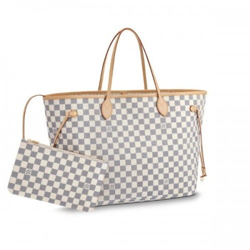 Louis Vuitton Damier Azur Canvas Neverfull GM N41360 Louis Vuitton Damier Azur Canvas Neverfull GM N41360