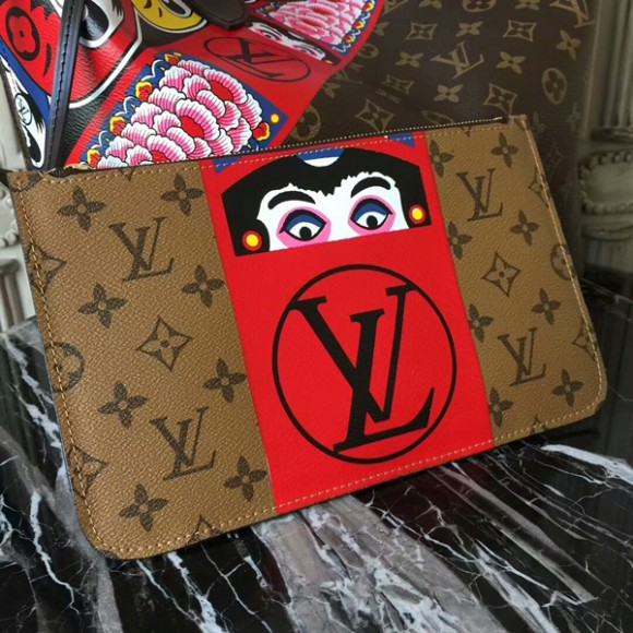 l**is V*t*n neverfull mm m43499 monogram canvas