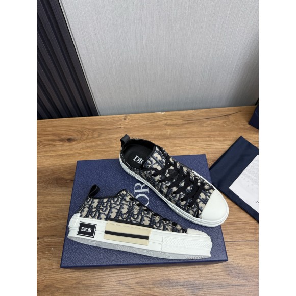 Dior B23 Classic Series Couple Sneakers High-top & Low-top Casual Sports Shoes Dior B23 Classic Series Couple Sneakers High-top & Low-top Casual Sports Shoes