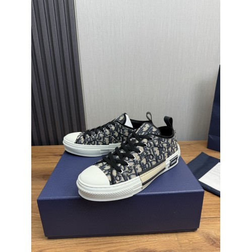 Dior B23 Classic Series Couple Sneakers High-top & Low-top Casual Sports Shoes