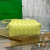 Bottega Veneta Loop Mini Bag In Kiwi Intrecciato Lambskin