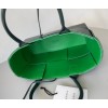 Bottega Veneta Arco Medium Tote In Green Intrecciato Lambskin