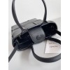 Bottega Veneta Cassette Mini Tote Bag In Black Lambskin