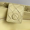 Bottega Veneta Medium Andiamo Bag In Ice Cream Intrecciato Lambskin