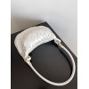 Bottega Veneta Gemelli Small Bag in White Intrecciato Lambskin