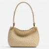 Bottega Veneta Clicker Small Bag in Porridge Intrecciato Lambskin