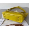 Bottega Veneta Arco Small Bag In Yellow Intrecciato Leather