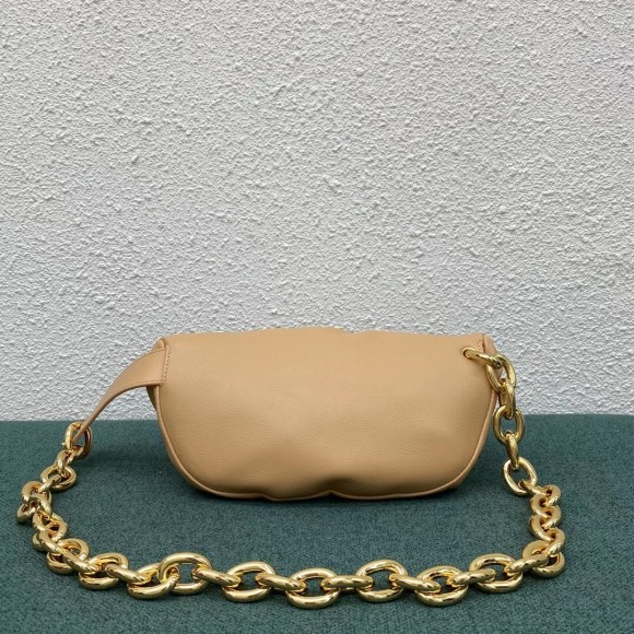 Bo*te*ga ve*ne*ta the pouch belt bag in almond lambskin