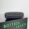 Bottega Veneta Knot Minaudiere Clutch In Black Intrecciato Lambskin