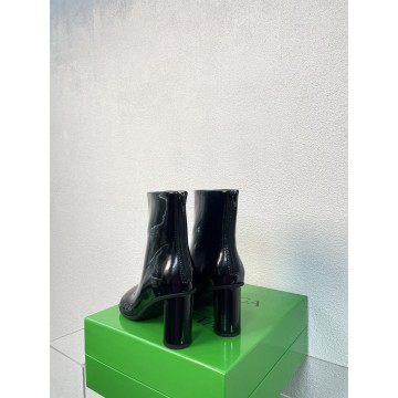 Bottega Veneta Atomic Ankle Boots In Black Lambskin Bottega Veneta Atomic Ankle Boots In Black Lambskin