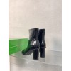 Bottega Veneta Atomic Ankle Boots In Black Lambskin