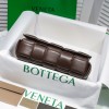 Bottega Veneta Chain Cassette Bag In Fondant Intrecciato Lambskin