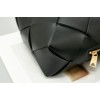 Bottega Veneta Mini Cassette Camera Bag In Black Lambskin