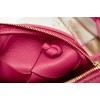 Bottega Veneta Mini Cassette Camera Bag In Cranberry Lambskin