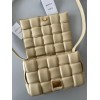 Bottega Veneta Padded Cassette Bag In Porridge Intrecciato Lambskin