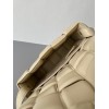 Bottega Veneta Padded Cassette Bag In Porridge Intrecciato Lambskin